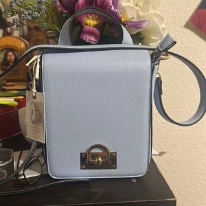 blue purse